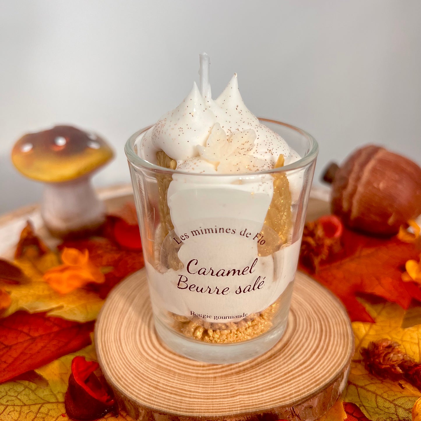 Mini bougie gourmande Caramel Beurre salé