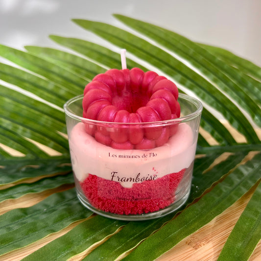 Bougie gourmande Framboise
