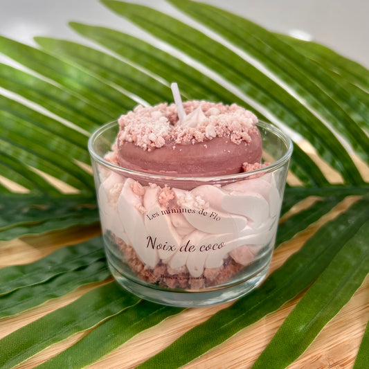 Bougie gourmande Noix de coco