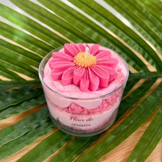 Bougie gourmande Fleur de cerisier