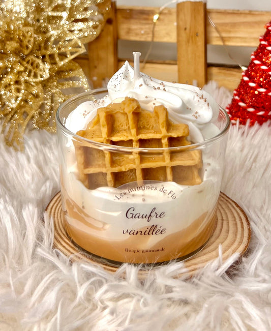 Bougie Gaufre vanillée
