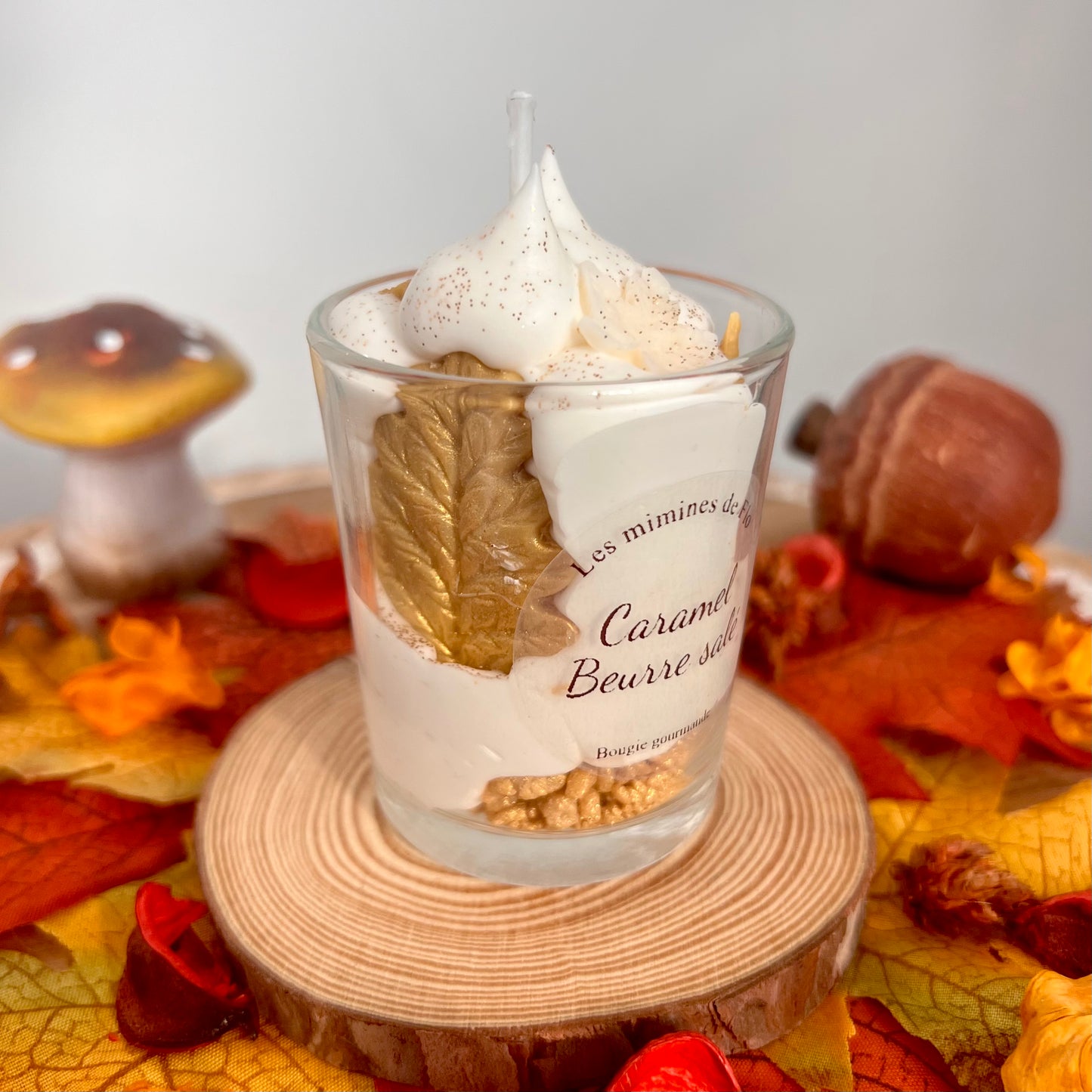 Mini bougie gourmande Caramel Beurre salé