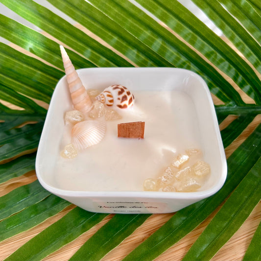 Bougie Coquillage Vanille des îles