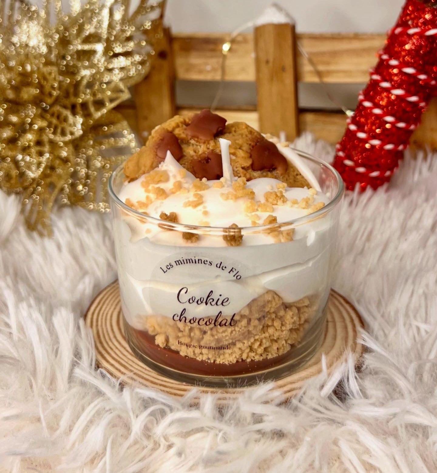 Bougie Cookie Chocolat