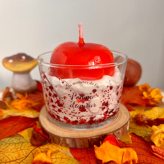 Bougie gourmande Pomme d’Amour