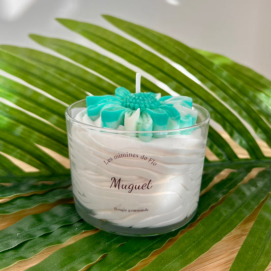 Bougie gourmande Muguet